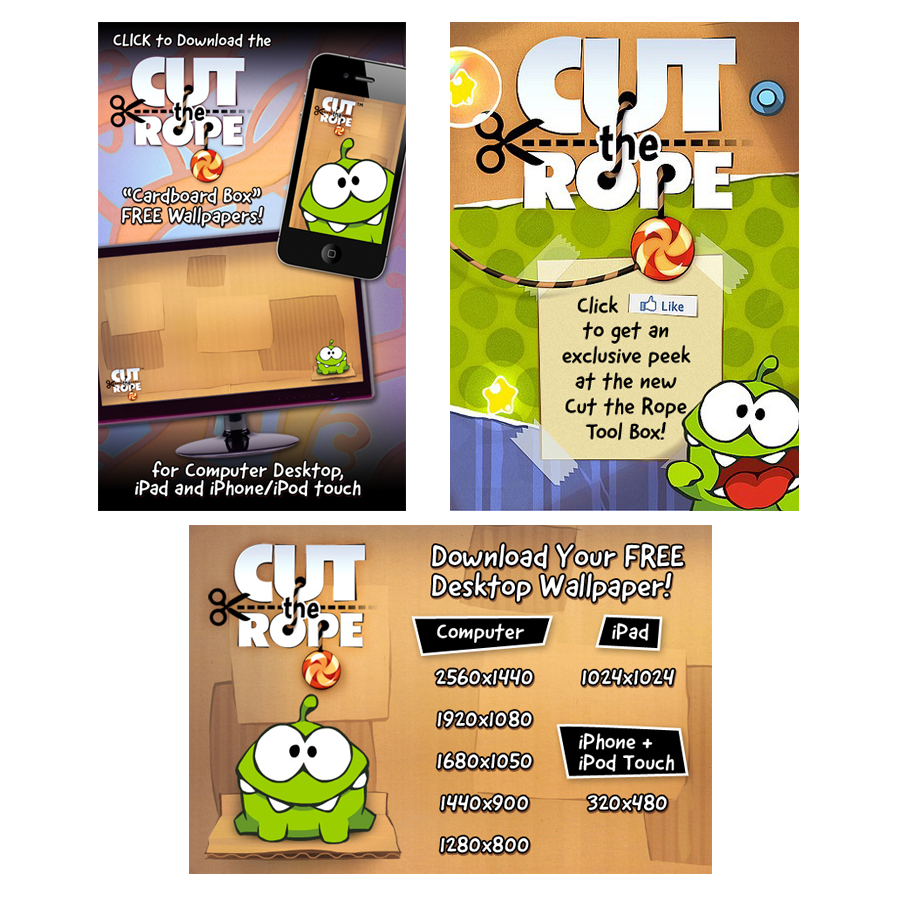 Cut the Rope 2 on Behance